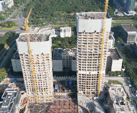 Guangzhou Science and Technology Financial Center — curved super high-rise twin towers